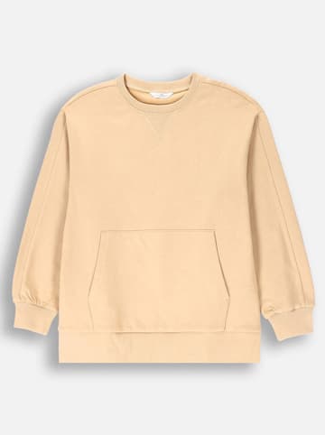 Sweatshirt in Beige