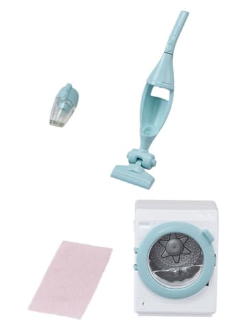 Akcesoria dla lalek "Washing machine & vacuum cleaner" - 3+