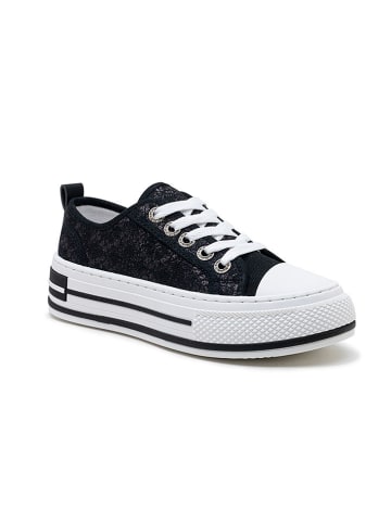 Sneakersy w kolorze czarnym