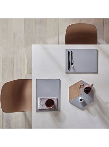 Tischset "Duo" in Schwarz/ Grau - (L)40 x (B)30 cm