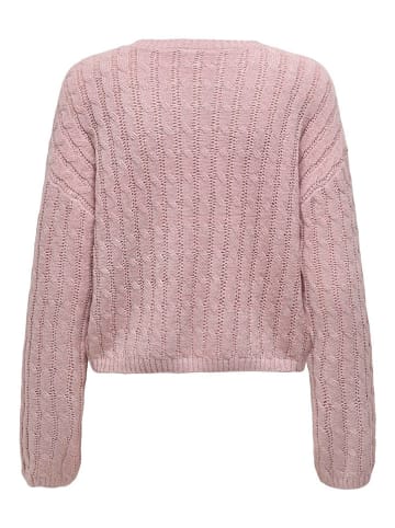 Sweter w kolorze jasnoróżowym