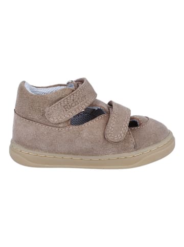 Leder-Halbsandalen "Dash" in Beige