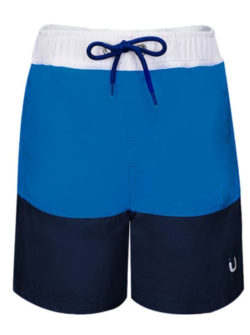 Badeshorts "Aysu" in Blau/ Weiß