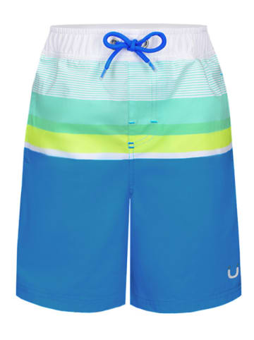 Badeshorts "Kasumi" in Blau/ Bunt