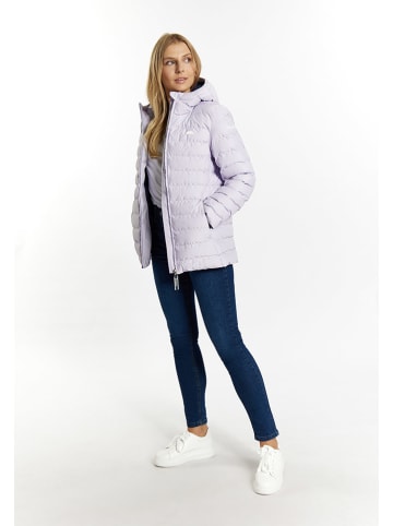 Winterjacke in Lila