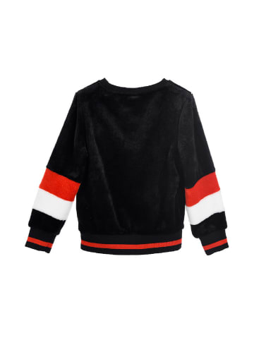 Sweatshirt "Lady Bug" in Schwarz