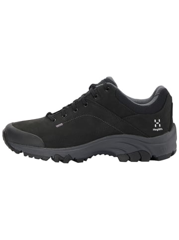 Leder-Wanderschuhe "Ridge" in Schwarz