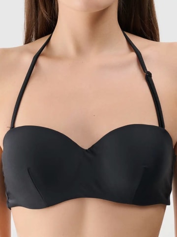 Biustonosz bikini w kolorze czarnym