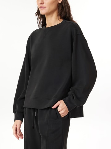 Sweatshirt in Schwarz