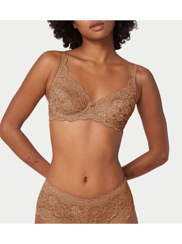 Biustonosz "Amourette 300" w kolorze jasnobrązowym