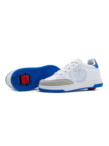 Sneakers mit Rollen in Weiß/ Blau