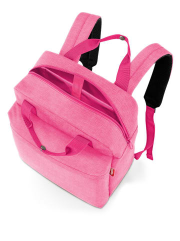 Rugzak "Allday" roze - (B)30 x (H)39 x (D)13 cm