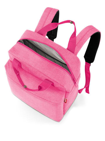Rugzak "Allday" roze - (B)30 x (H)39 x (D)13 cm