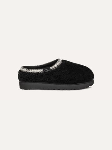 Pantoffels "Tasman Maxi Curly" zwart