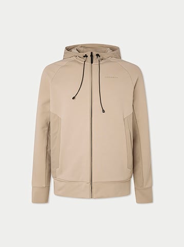 Sweatjacke in Beige