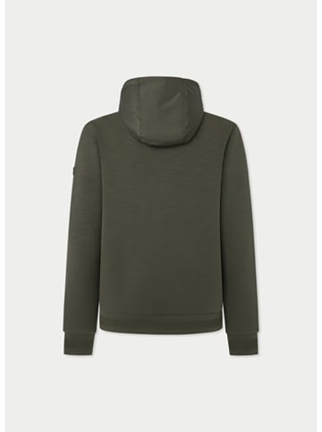 Sweatjacke in Khaki
