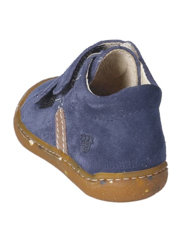 Leren sneakers donkerblauw