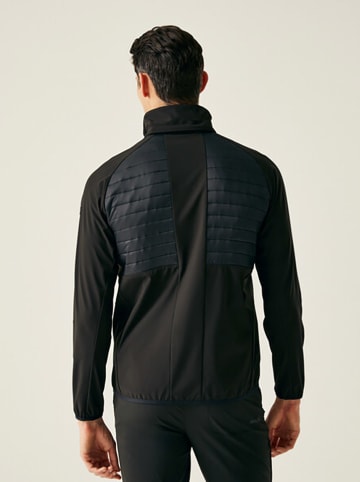 Hybridjacke "Pro II" in Schwarz/ Dunkelblau