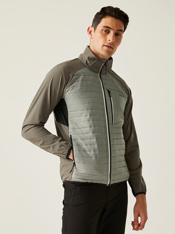 Hybridjacke "Pro II" in Khaki/ Schwarz
