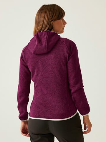 Fleece vest "Newhill II" paars/crème