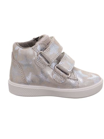 Leder-Boots "Supies" in Silber