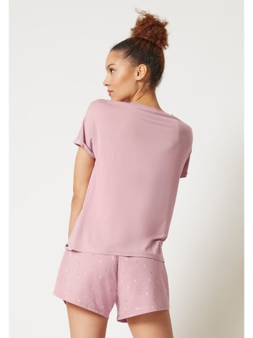 Pyjama-Oberteil in Rosa