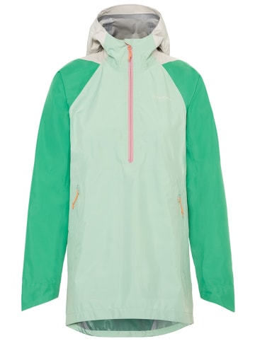 Softshelljacke "sann" Grün/ Creme