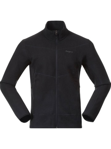 Fleecejacke in Schwarz