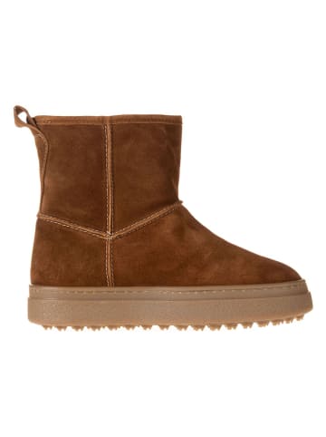 Leder-Boots in Braun