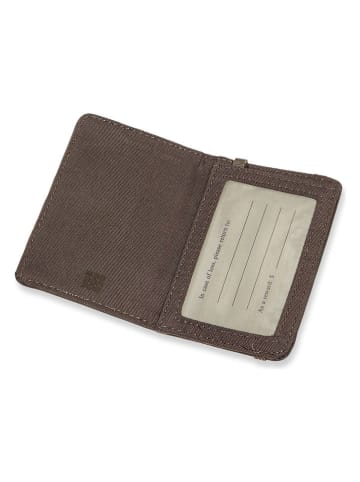 Kofferanhänger  in Braun - (B)15 x (H)16 x (T)11 cm