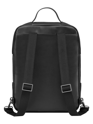 Rucksack in Schwarz - (B)27 x (H)37 x (T)6,5 cm