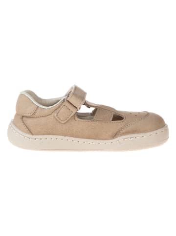 Barfuß-Ballerinas in Beige