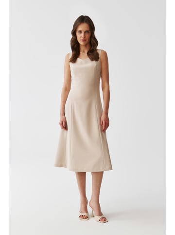 Kleid in Beige