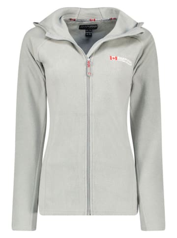 Fleecejacke "Tugoodana" in Grau