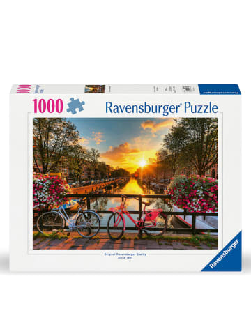 1.000tlg. Puzzle "Fahrräder in Amsterdam" - ab 14 Jahren