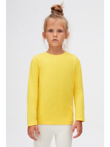 Longsleeve in Gelb