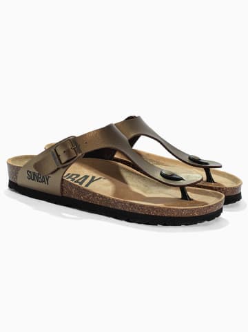 Zehentrenner "Camelia" in Gold