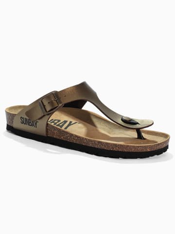 Zehentrenner "Camelia" in Gold