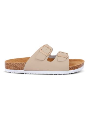 Pantoletten ''Mia'' in Beige