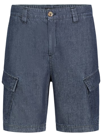 Jeans-Cargoshorts in Dunkelblau