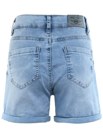 Spijkershort - ballon fit - lichtblauw