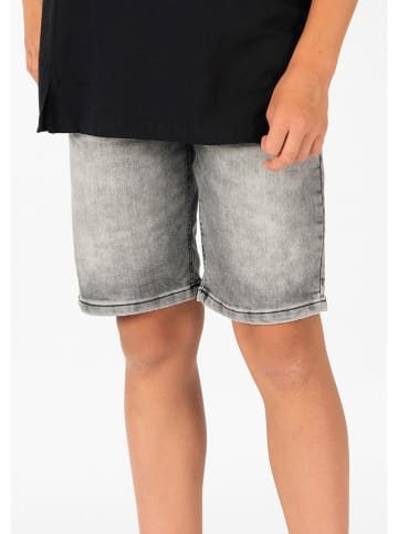Jeans-Shorts in Grau