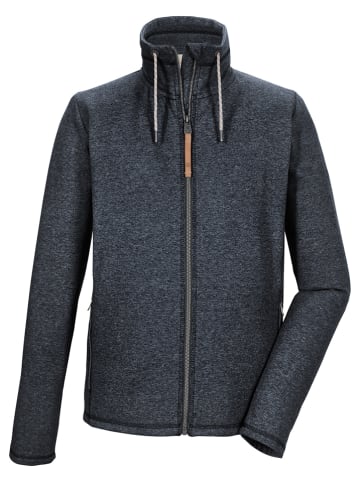 Fleecejacke "GIGA/GS 91" in Dunkelblau