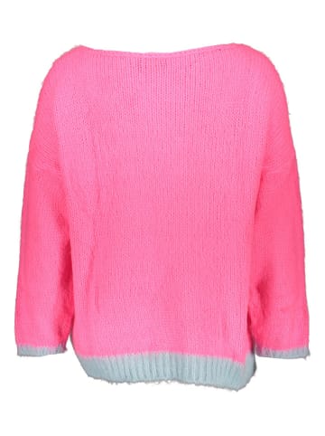 Trui grijs/roze