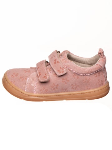 Leder-Barfußschuhe in Rosa