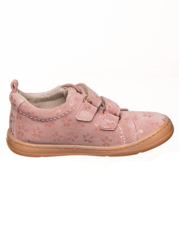 Leder-Barfußschuhe in Rosa