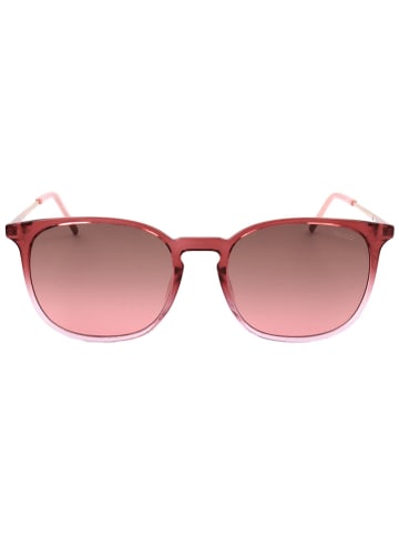 Damen-Sonnenbrille in Bordeaux-Gold/ Rosa