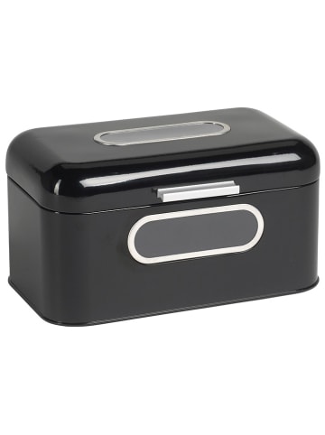 Brotkasten in Schwarz - (B)30 x (H)16,5 x (T)20 cm