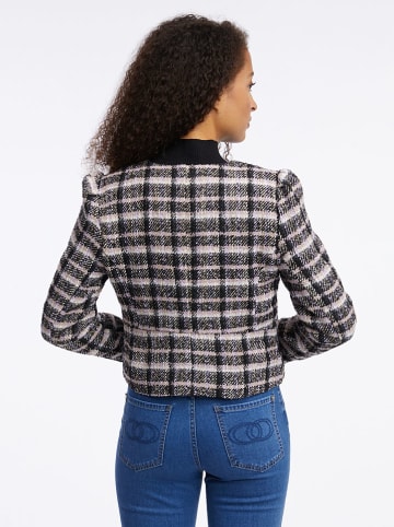 Blazer in Schwarz/ Rosa