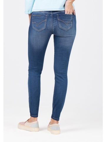 Dżinsy "Aleena" - Slim fit - w kolorze niebieskim